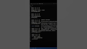How to merge two list in python 🚀 #pythontips #pythonprogramming