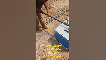 MÁY UỐN SẮT PHI 25 HÀN QUỐC GIÁ RẺ