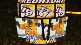 Nashville Predators honor former captain Shea Weber with tribute video