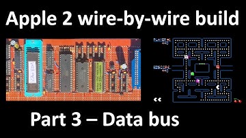 Apple 2 wire-by-wire build, Part 3.  The data bus.