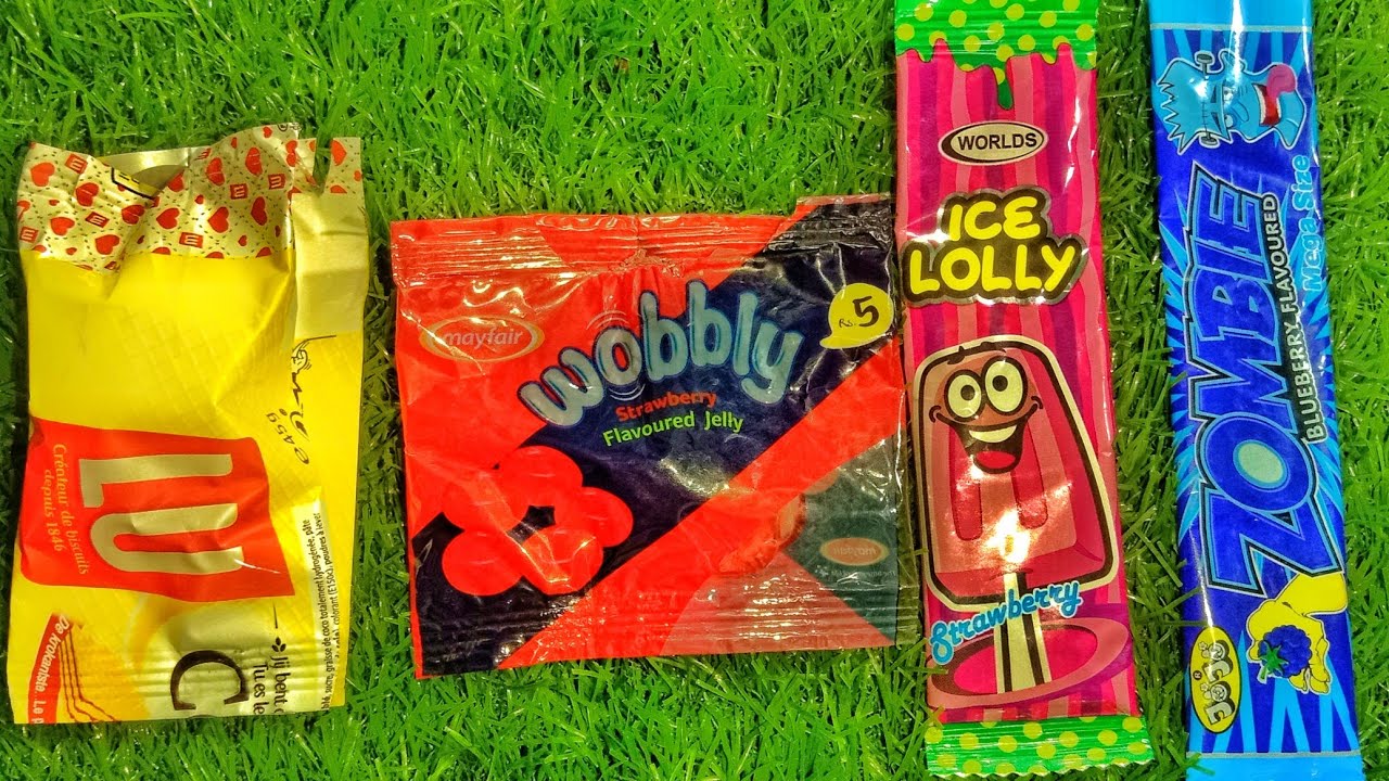 some candies unboxing satisfying Asmr yummy lollipops 🍭🍬 candy jelly ...