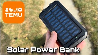 Solar Charger From Temu  Hinne