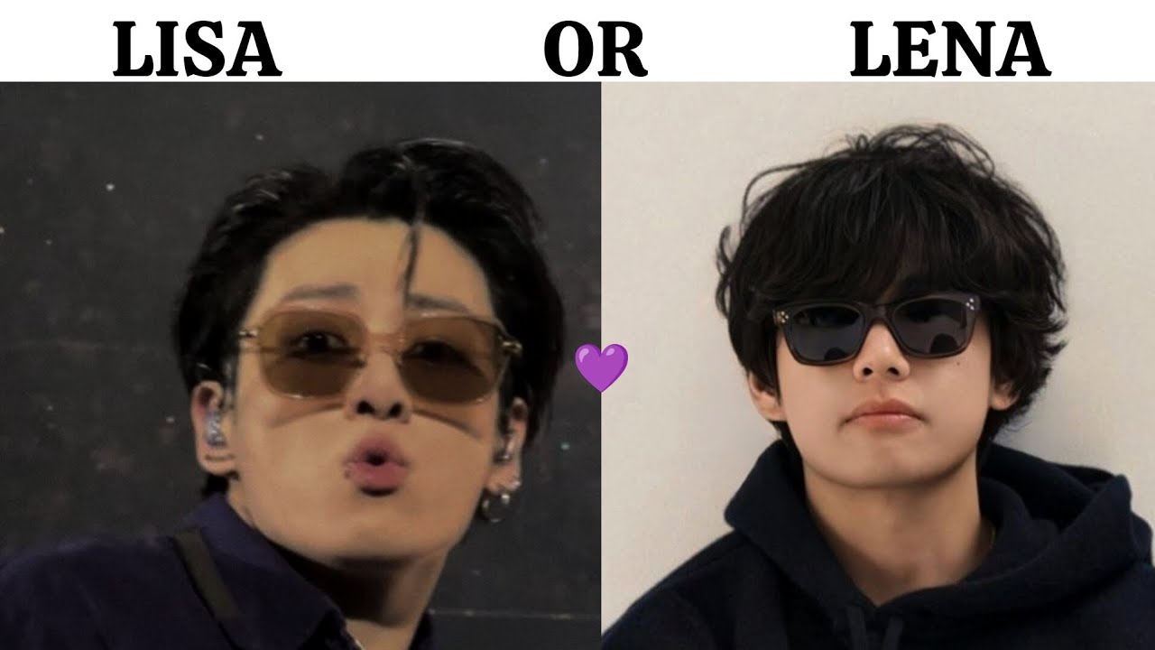 BTS CHOICES 💜 (  LISA OR LENA🌷 )  #trending #youtube #bts #lena #lisa