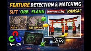 Komputer Vision 4 : Feature Detection & Matching (SIFT, ORB, FLANN, Homography, RANSAC)