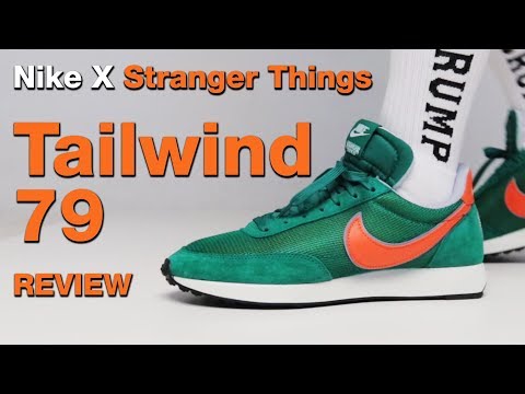 국내최초! 나이키 X 기묘한 이야기 테일윈드 디테일 실착리뷰! Stranger  Things  Tailwind 79 CJ6108-300 REVIEW