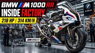 Inside BMW Motorrad: BMW M 1000 R Factory Assembly, Engine Test &amp; Road Review | Factory Process BM