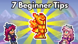 7 ESSENTIAL Beginner Tips In Terraria