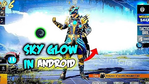 Best Lobby Sky Glow Editing Tutorial || Sky Glow Lobby editing in Alight motion😘 #6