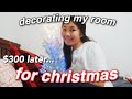 decorating my room for christmas 2019