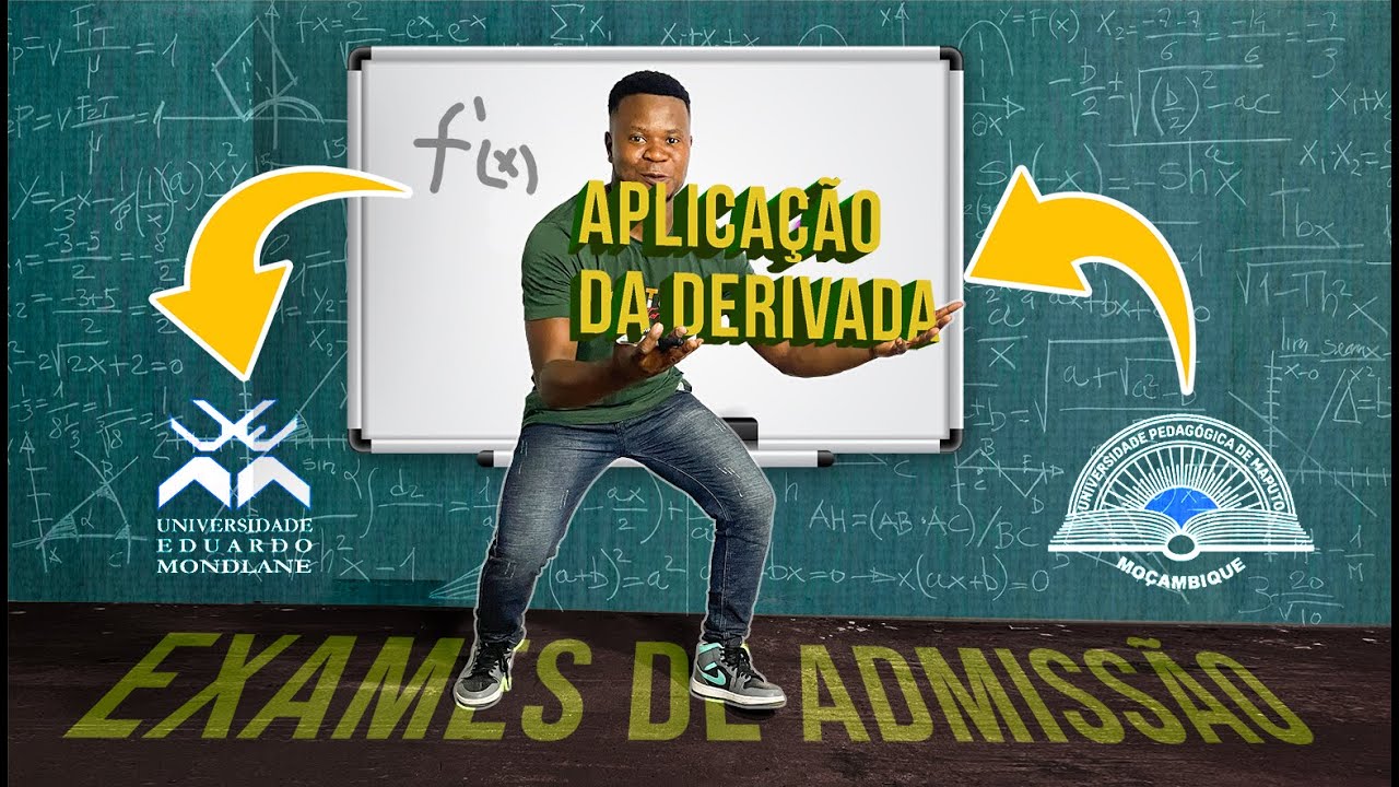 CURSO - APLICAÇÃO DA DERIVADA NOS EXAMES DE ADMISSÃO - AULA 01