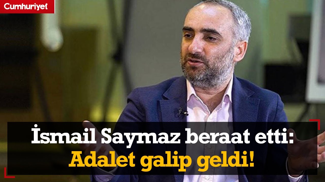 Gazeteci İsmail Saymaz beraat etti! "Adalet galip geldi" - YouTube