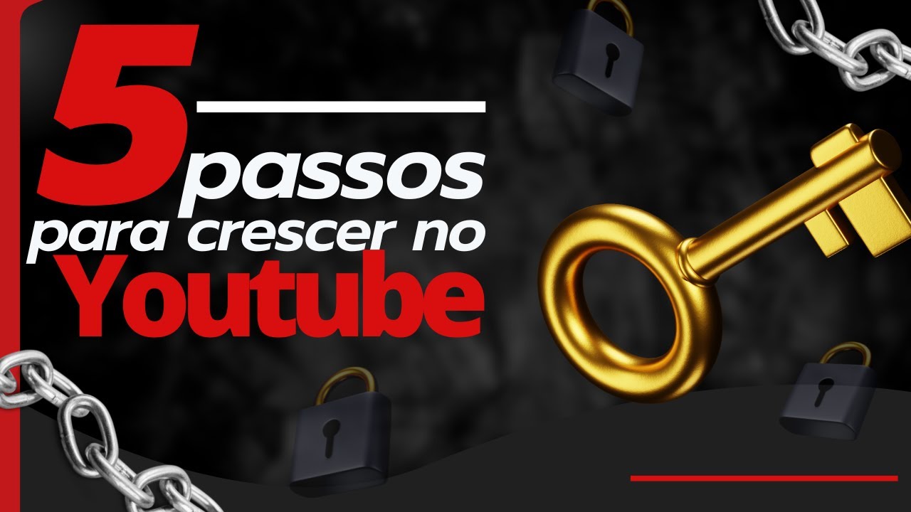 5 Passos Simples Para Seguir e CRESCER Seu Canal do Youtube Ainda em ...