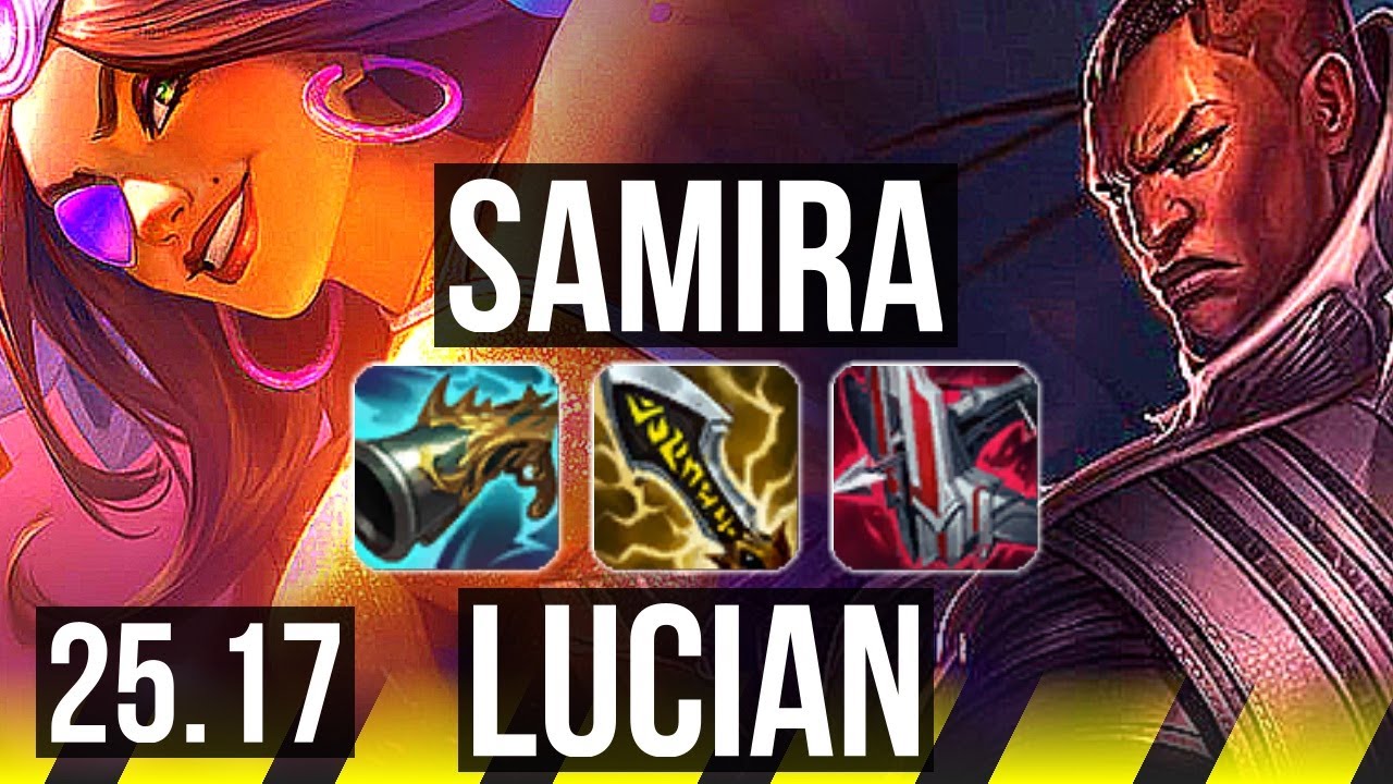 SAMIRA & Nautilus vs LUCIAN & Nami (ADC) | NA Master | 25.17