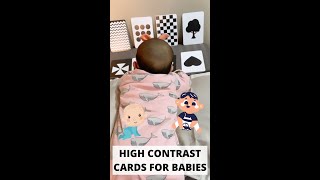 High contrast FLASHCARDS for BABY | ClassMonitor #shorts #funlearning #kidseducation screenshot 2