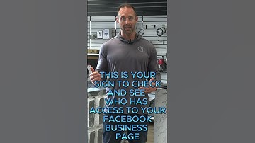 Who has admin access to your facebook page? #businesstipsforsmallbusinessowners