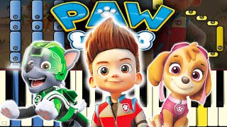 Paw Patrol Songs On Piano