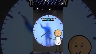 Man Trapped in a Clock at Amsterdam Airport!