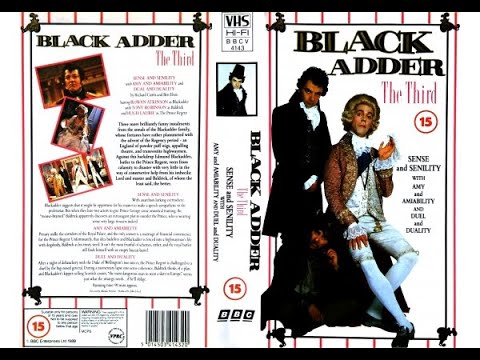 Original VHS Opening and Closing to Blackadder the Third