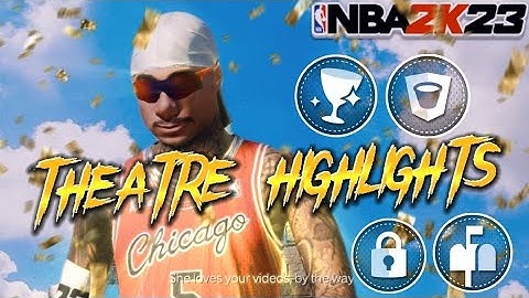 ULTIMATE STRETCH POWER FORWARD BUILD | NBA 2K23 NEXT GEN THEATRE HIGHLIGHTS 🍿
