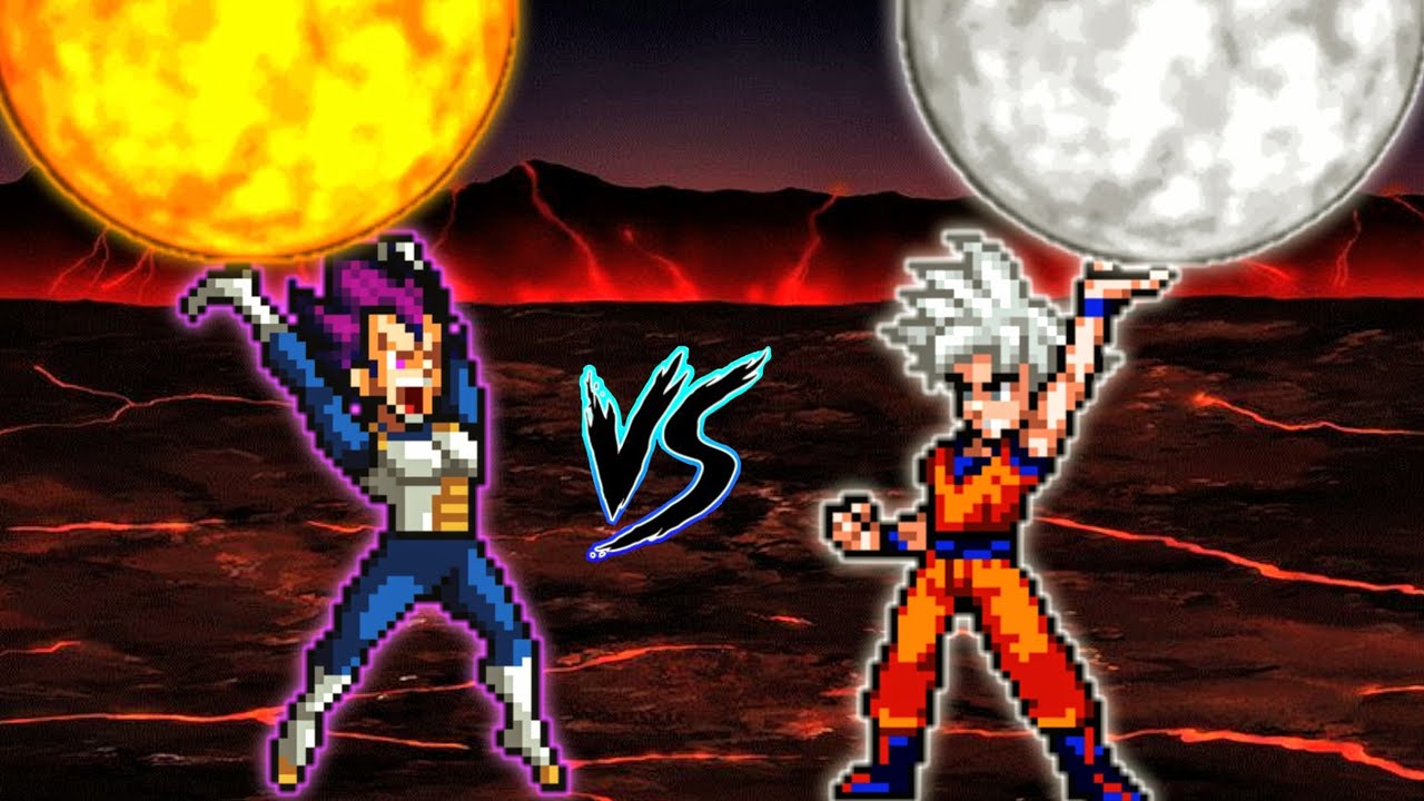 🔥Vegeta Ultra Ego (New) VS Goku DBS 3.5(All Form) in Jump Force Mugen