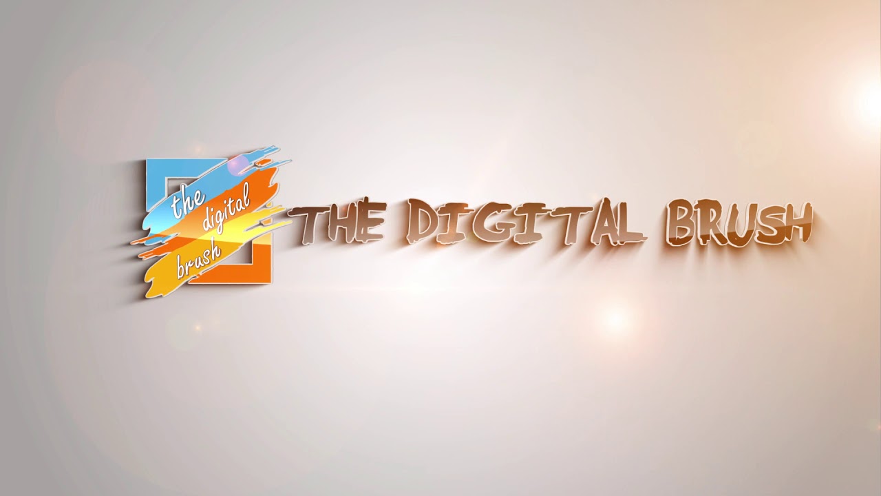 3D Effect After Effect Logo Design By The Digital Brush | !2020