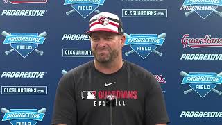 082525 - TB vs CLE - Pregame Media Availability