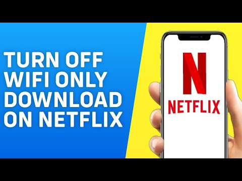 How to Turn Off Wifi Only Download on Netflix | Disable Wifi Only