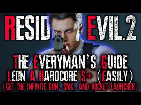 Resident Evil 2 Remake : Hardcore, Leon, S+ Rank, How to dodge Mr. X, No Save, No Damage, Part 6 #residentevil #residentevil2remake # residentevil2