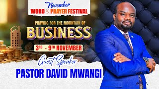 FROM IDEA TO IMPACT: TURNING BUSINESS CONCEPTS INTO THRIVING VENTURES || PASTOR DAVID MWANGI