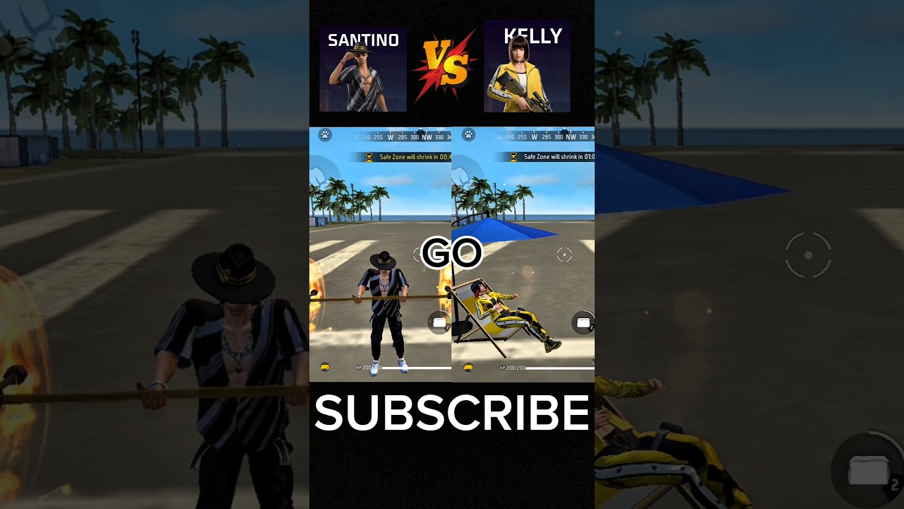 Santino Vs Kelly || Speed ability test 