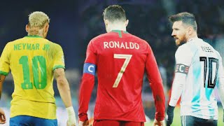 Messi Vs Ronaldo Vs Neymar Skill in National Team