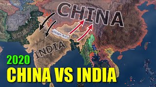 2020 India vs China War - Hoi4 Timelapse by Christopher 191,853 views 3 years ago 5 minutes, 38 seconds