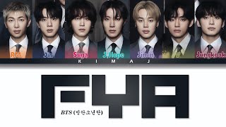 bts fya Color Coded S Hanromeng