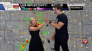 WATCH: Lou Ferrigno Forecasts The Weather With Cassie Heiter