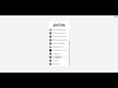AVEVA - CHP - Suncor - Login to connect account
