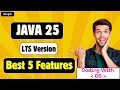 Java 25 Best 5 Features And JDK 25 Install || Now learning Java is easier || Bangla || CodingWithDS