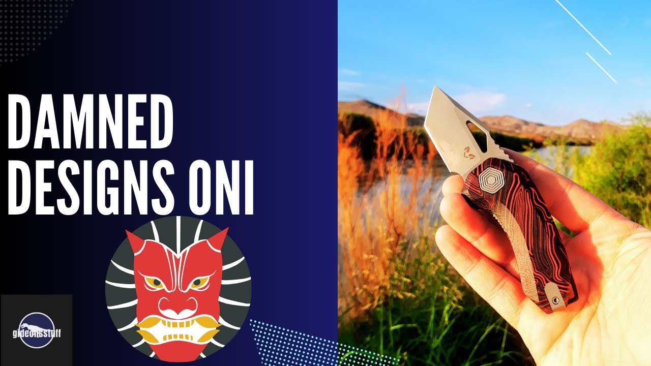 Damned Designs Oni Review (Terrific, Teeny, Tiny Tanto)