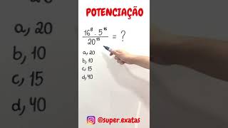 APRENDA POTENCIAÇÃO (MATEMÁTICA)