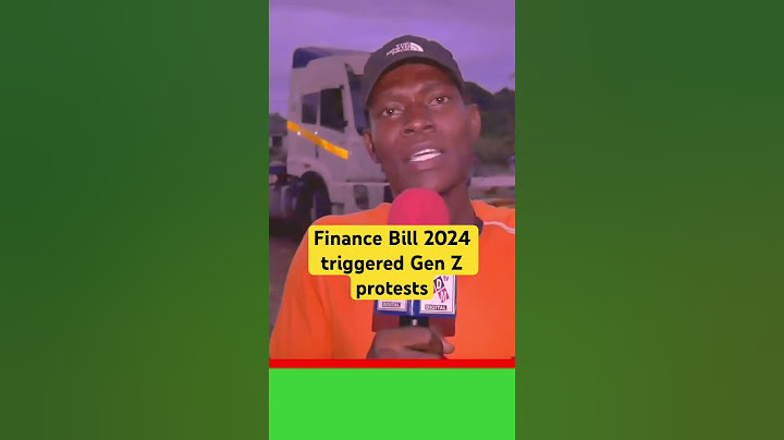 Finance Bill 2024 triggered Gen Z protests #ntvkenyalivenow  #kenyanewstoday #maandamano