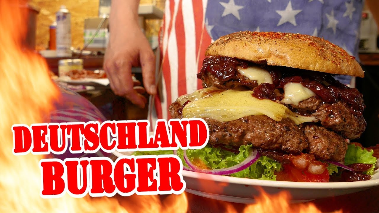 Der Deutschland Burger Johnny Vs Fastfoodkette Die Grillshow 298 Youtube