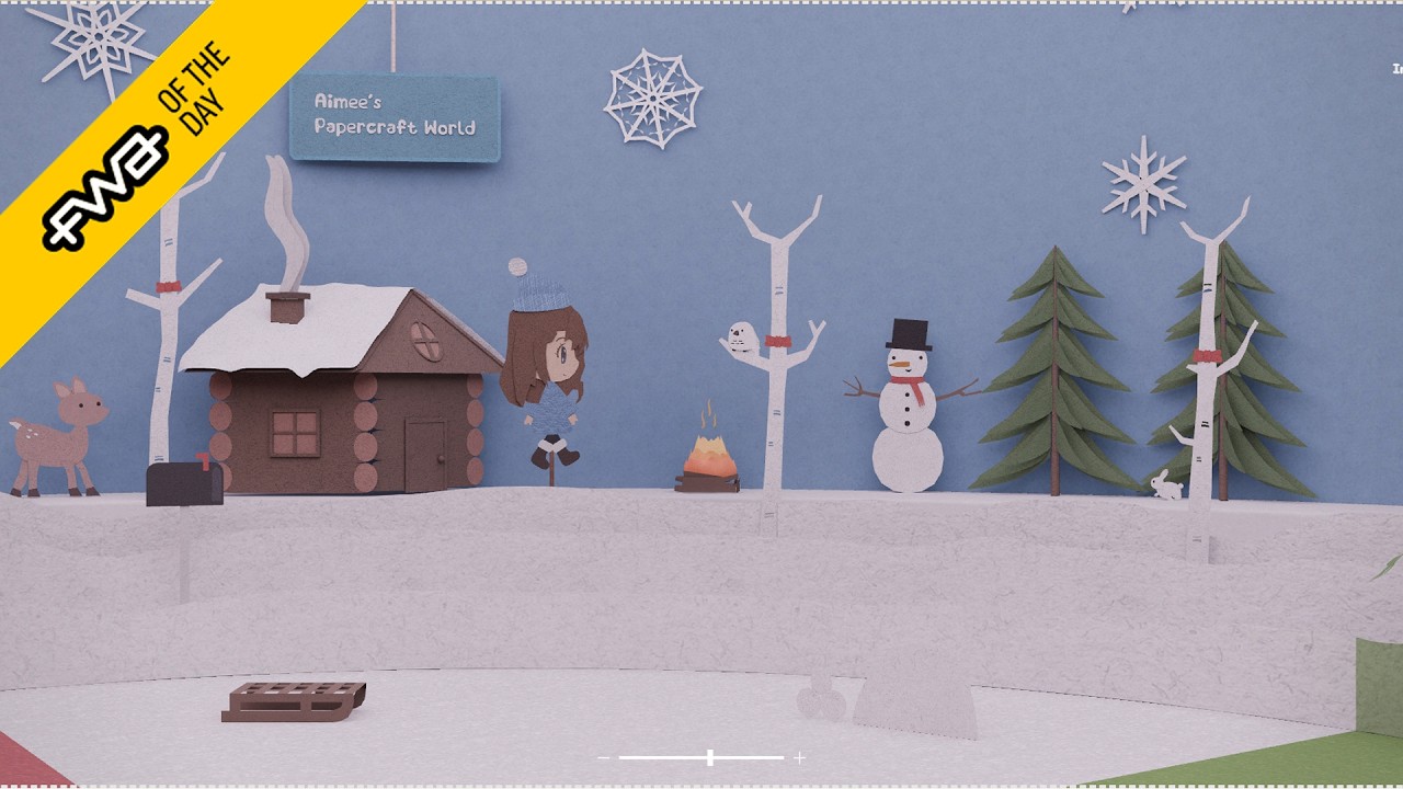 Create a Hand-drawn Papercraft Portfolio with Three.js, Blender, React, & Krita
