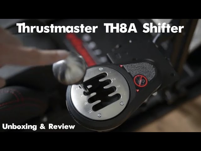 Thrustmaster TH8A shifter install tutorial 