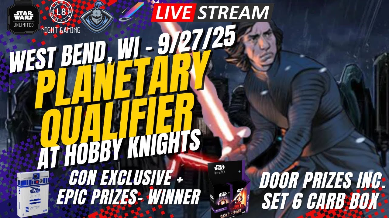 SW:U - Planetary Qualifier - Milwaukee-land at Hobby Knights, West Bend, WI