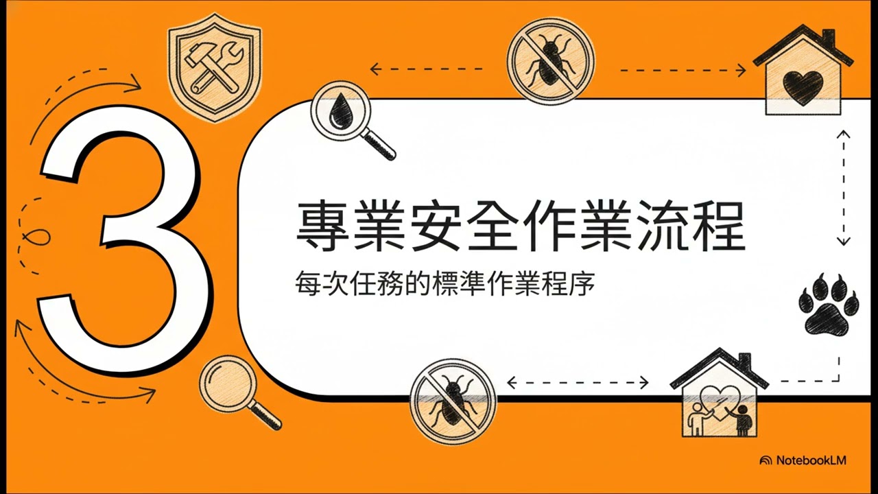 居家除蟲安全專業守則