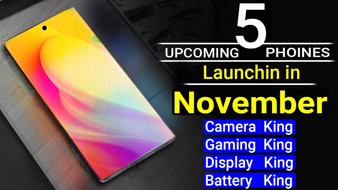 Top 5 UpComing Mobile Phones November 2025 ! Price & Launch Date in ...