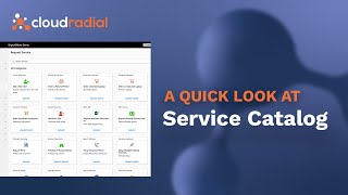 A Quick Look At The Service Catalog