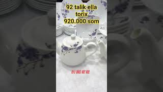 92 talik Ella Torix nabor Dastafka bor 94 638 37 32 #uzbekistan #topchinni  #shorts