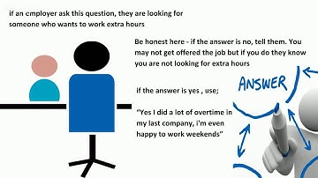Interview Question and Answer Are You Willing to Work Overtime?