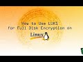 how to do Full Disk Encryption with dm-crypt & LUKS l #ethicalhacking #dmcrypt #luks #kali #linux