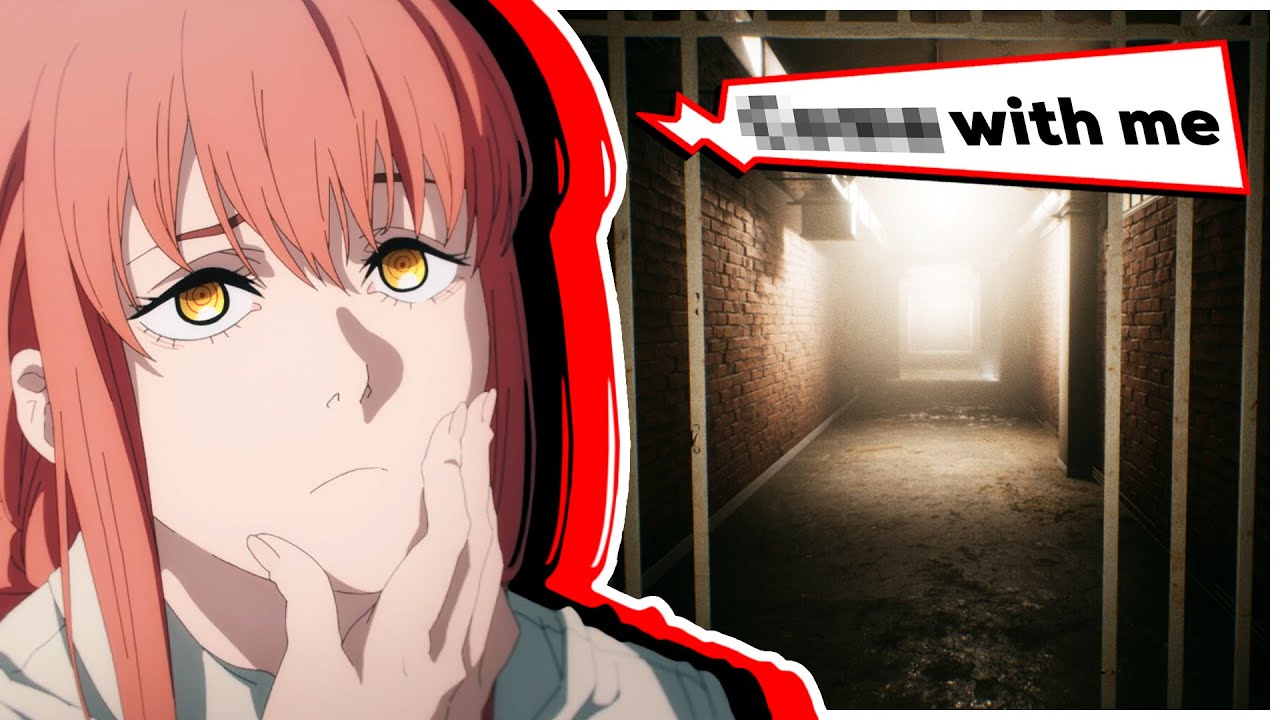 I Asked Makima ai Directions in The Backrooms But She Just Rizzed Me To Death